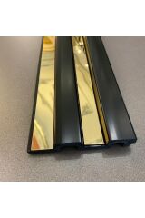 Şerit Pleksi Yapışkanlı Gold Ayna 1.8 Cm X 120 Cm ( 5 Adet )