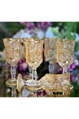 Dream Glass 6 Kişilik Bal Kahve Yani Bal