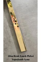 Kendinden Yapışkanlı Şerit Pleksi Ayna 1cm*240cm (1 ADET) Gold