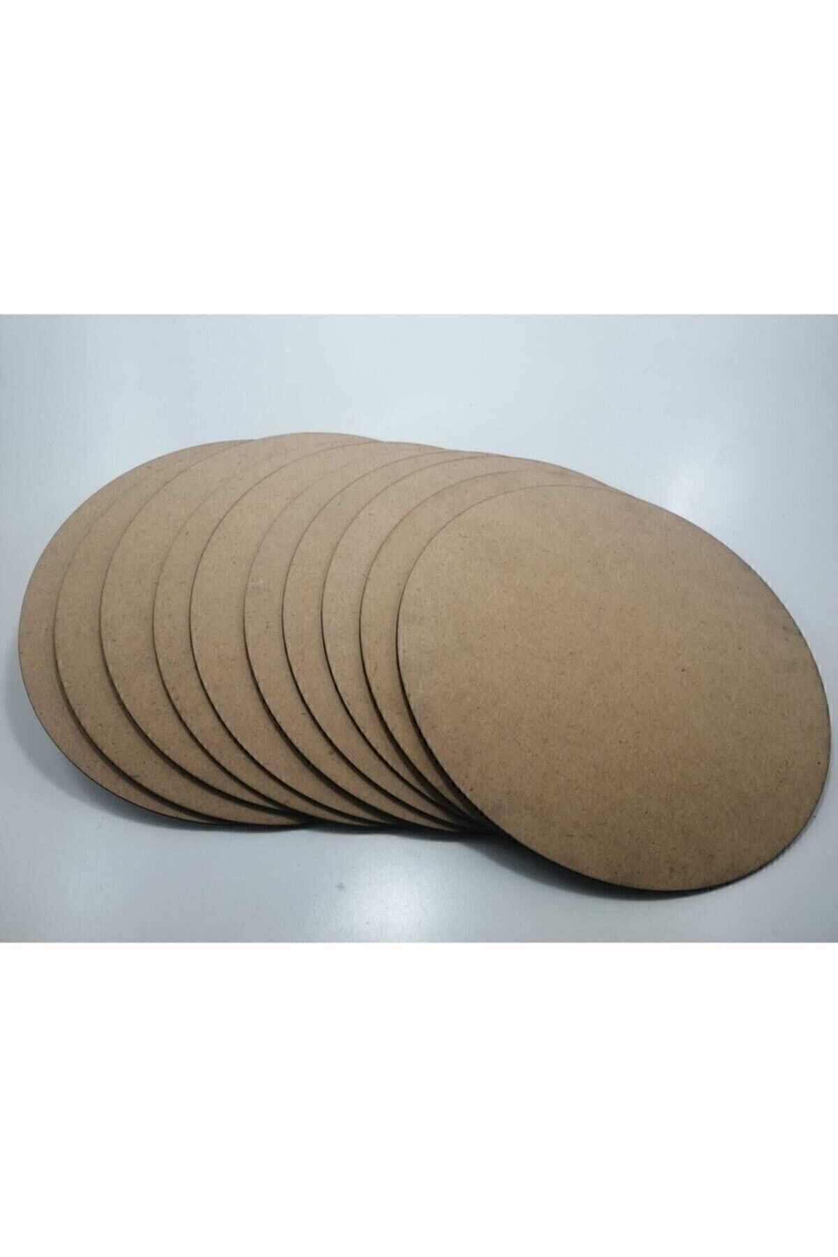 3mm 22 Cm Yuvarlak Supla 3 Adet Ham Mdf