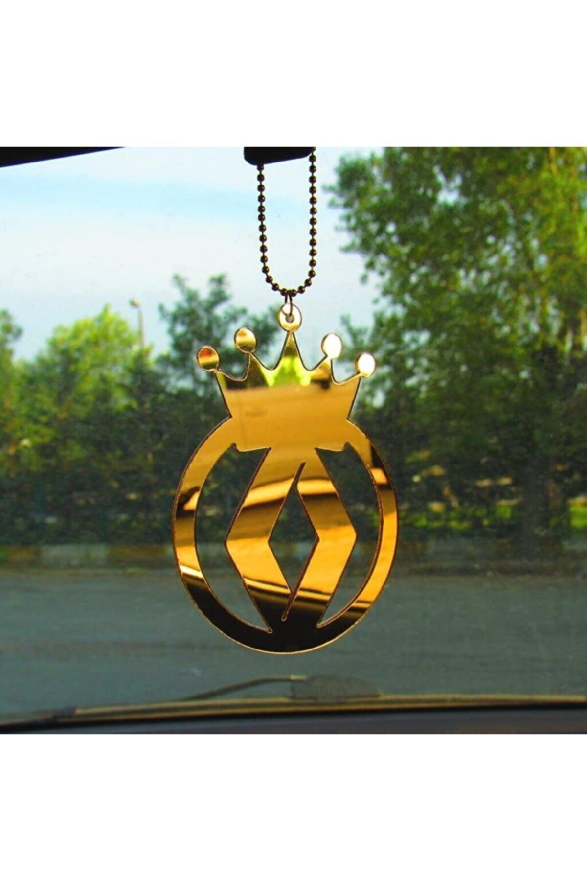 Renault Ayna Süsü Gold Renk Pleksi