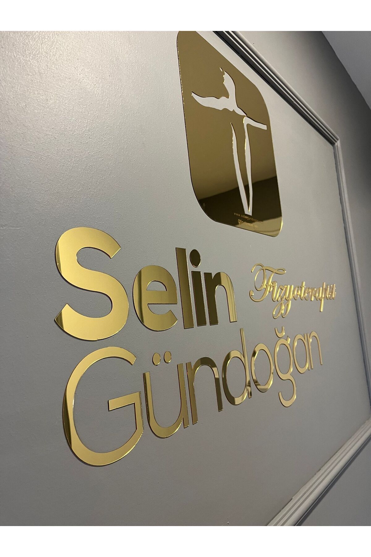 Pleksi Duvar Yazısı Harf Rakam Logo Istediğiniz Boyutta Istediğiniz Ölçüde Tabela Gold