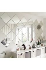 4 Adet 25x25 Kare Cam Ayna