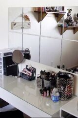 4 Adet 25x25 Kare Cam Ayna