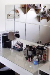 Kare 4 Parçalı 30x30 Dekoratif 4'lü Cam Ayna