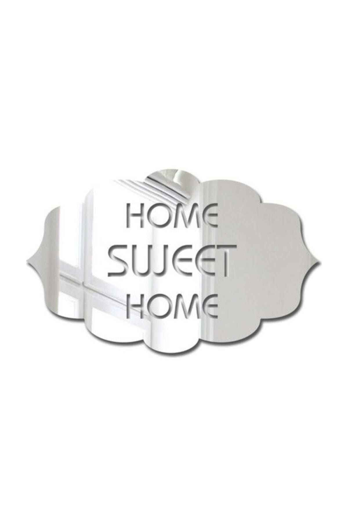 Swet Home Pleksi Kapı Süsü Krom Ayna - Kks7