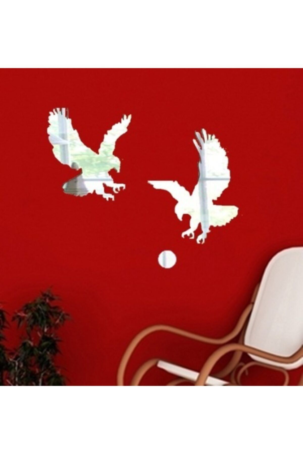 Kartal Dekoratif Ayna Şeffaf
