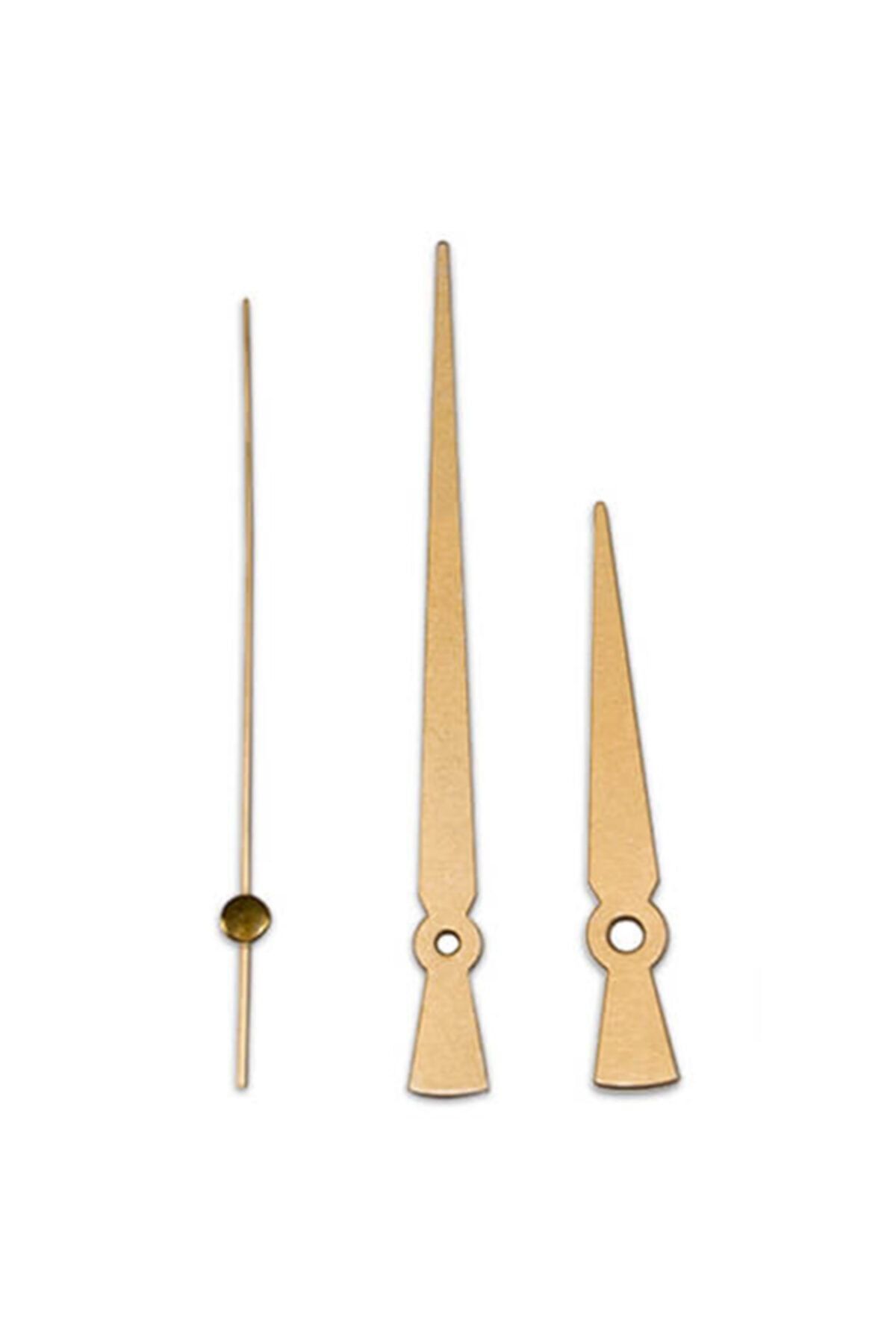 Akrep Yelkovan Saniye Seti Gold Renk