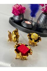 METAL GOLD 6 KİŞİLİK LOKUMLUK