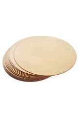 30 Cm 6 Adet Naturel Ahşap Supla Tahtası Ham Mdf Ahşap
