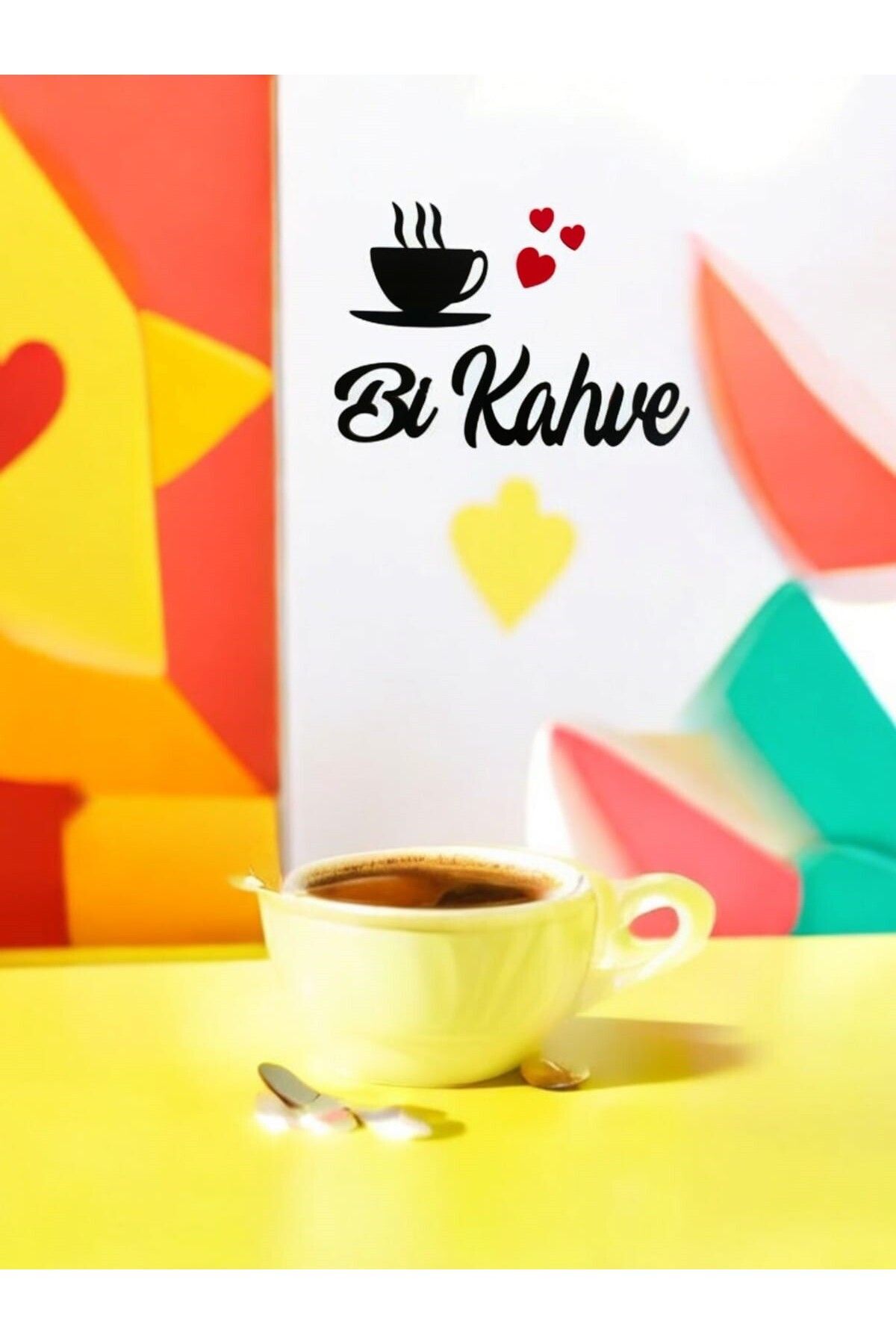 Bi Kahve ? Duvar Yazısı Siyah