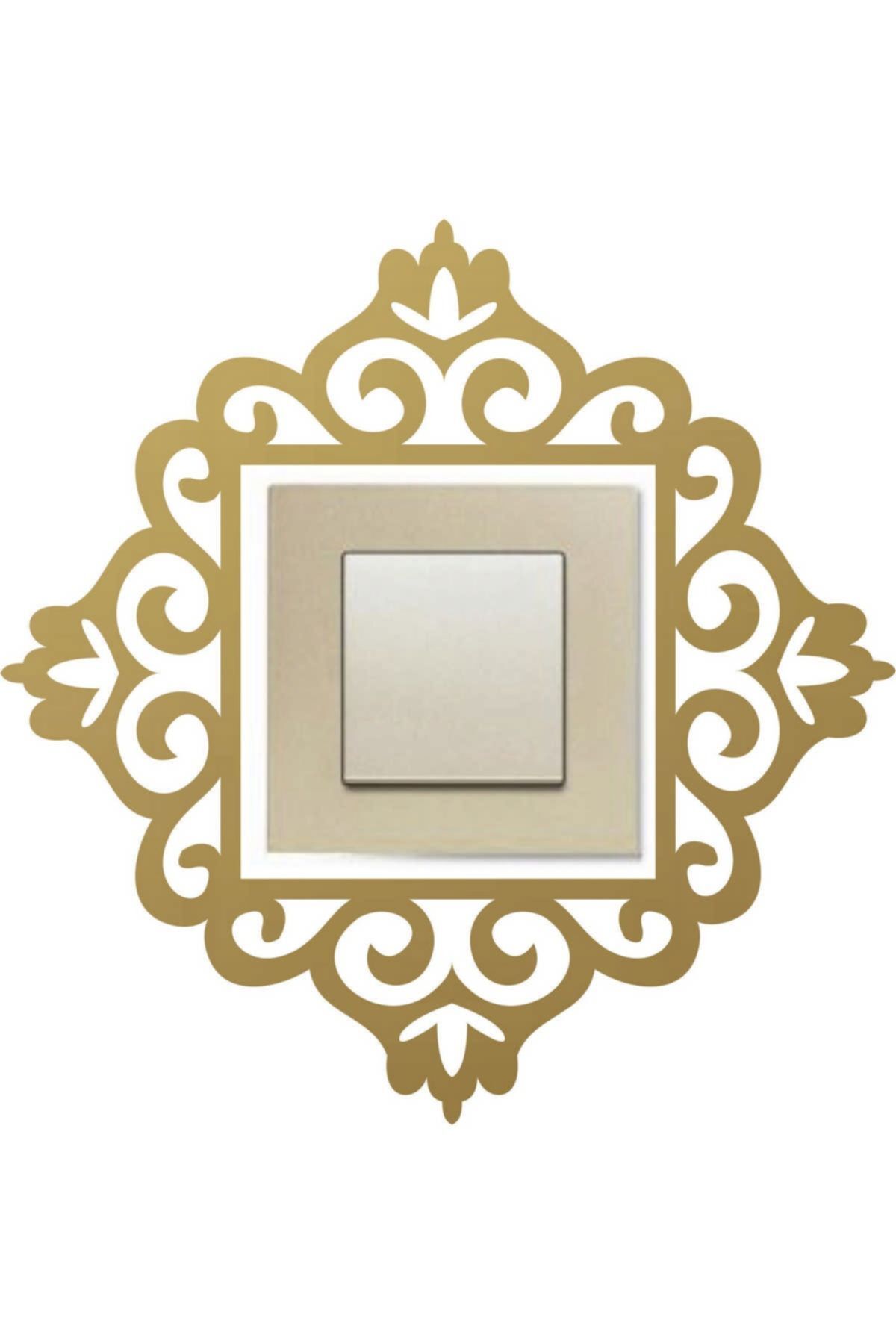 Dekoratif Priz Sticker Pleksi Priz Süsü Çerçevesi Nocolor-C1749991