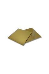 1 Mm 100x100 Cm Altın-gold Renkli Yapışkanlı Ayna Pleksi