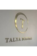 Pleksi Duvar Yazısı Harf Logo Dekor Rakam Özel Boyutlarda Yapılır Gold Gümüş