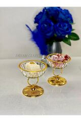 Dream Glass 6.li Yüzük Metal Ayak Lokumluk