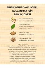 Ahşap Çocuk Askısı 7 Adet Askılık - Bebek Askılığı