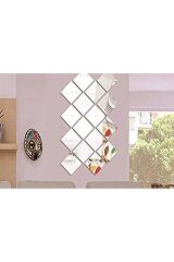 15x15 Gümüş Pleksi Ayna (20 Adet )dekoratif Amaçlıdır