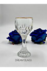 6 KİŞİLİK GOLD DETAYLI AYAKLI ŞIK KAHVE YANI BARDAĞI TAKIMI